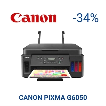 Canon Multifunzione Inkjet Pixma G6050
